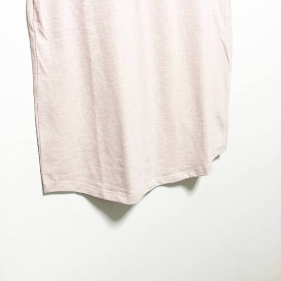 New! Current Air Pink Crew Neck Short Sleeve Chain Accent Top - Picture 8 of 8
